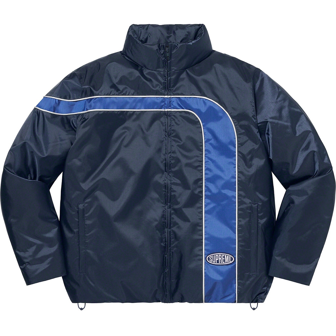 Stripe Puffer Jacket view 14